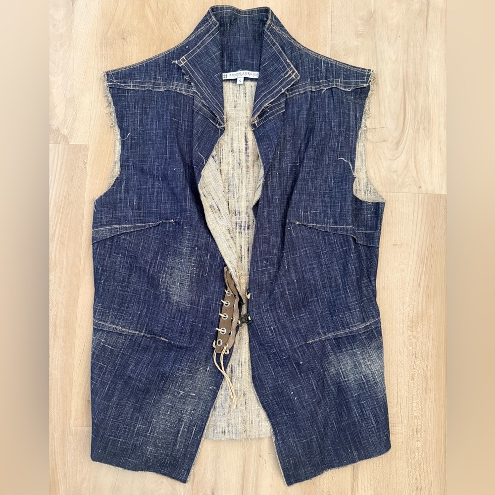 Bahar Korcan Vest Shirt Size Small